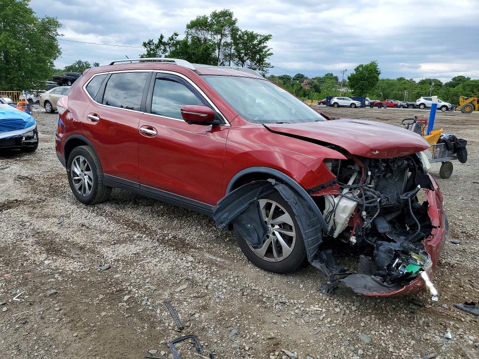 Продажа на аукционе авто 2014 Nissan Rogue, vin: 5N1AT2MV8EC762734, номер лота: 53726926