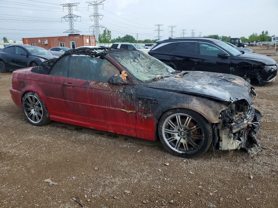 52028686 :رقم المزاد ، WBSBR93491EX20086 vin ، 2001 Bmw M3 مزاد بيع