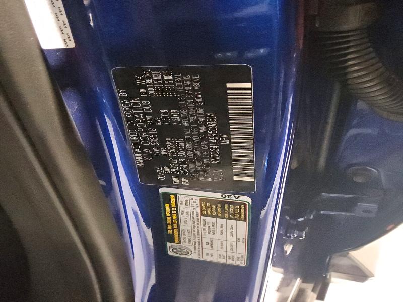Продажа на аукционе авто 2024 Kia Ev6, vin: KNDC34LA9R5198514, номер лота: 53142946