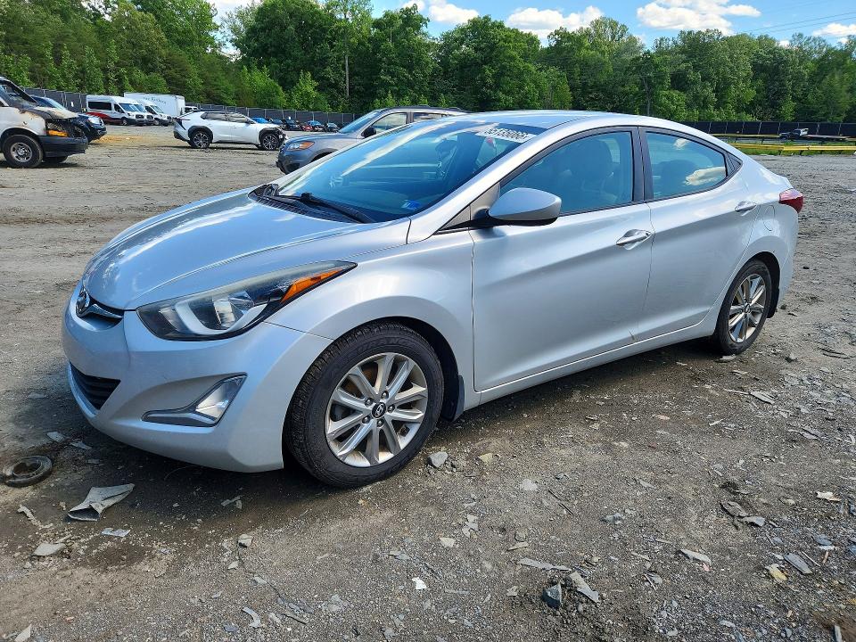 Auction sale of the 2015 Hyundai Elantra, vin: 5NPDH4AE6FH613487, lot number: 55135066