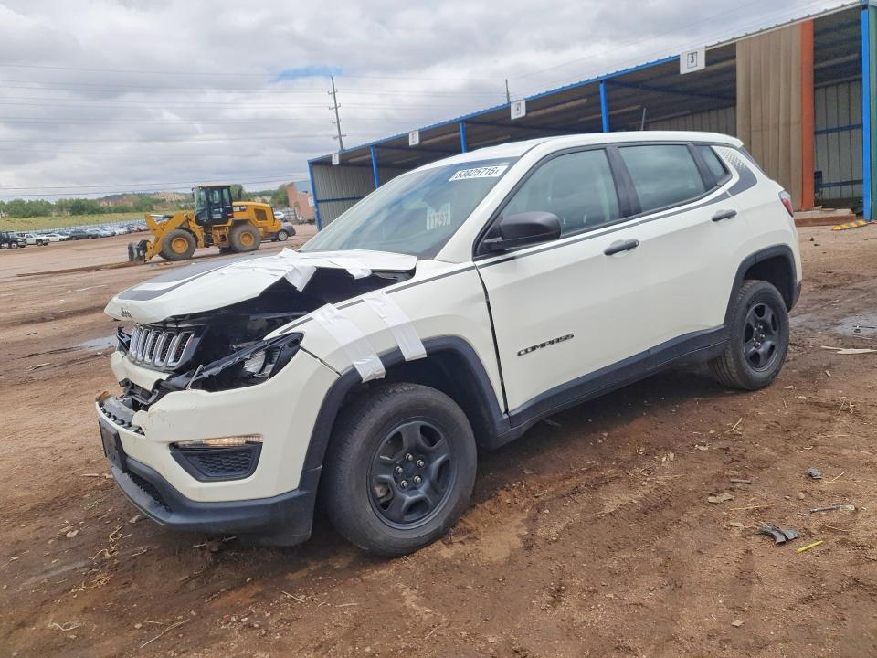 2021 Jeep Compass მანქანა იყიდება აუქციონზე, vin: 3C4NJDAB2MT591354, აუქციონის ნომერი: 53925716