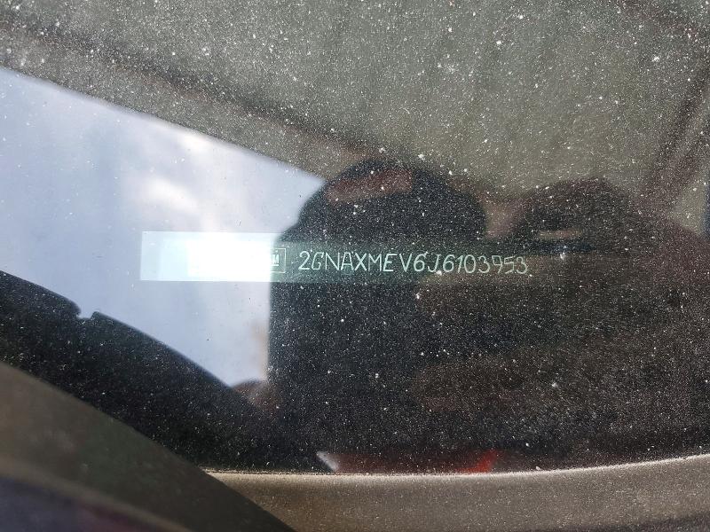 Aukcja sprzedaży 2018 Chevrolet Equinox, vin: 2GNAXMEV6J6103953, numer aukcji: 52516796