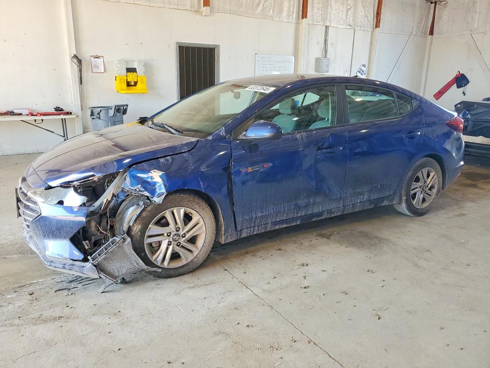 2019 Hyundai Elantra მანქანა იყიდება აუქციონზე, vin: 5NPD84LF1KH413116, აუქციონის ნომერი: 53372646