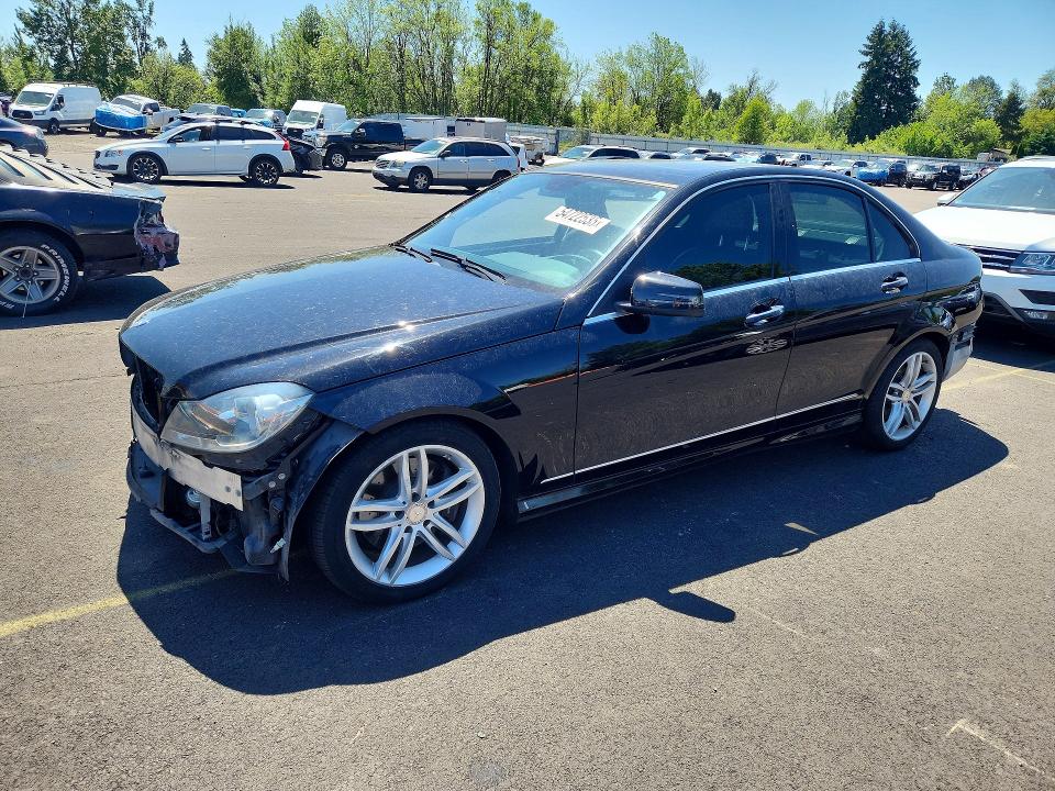 54722536 :رقم المزاد ، WDDGF8AB4EA942233 vin ، 2014 Mercedes-benz C مزاد بيع