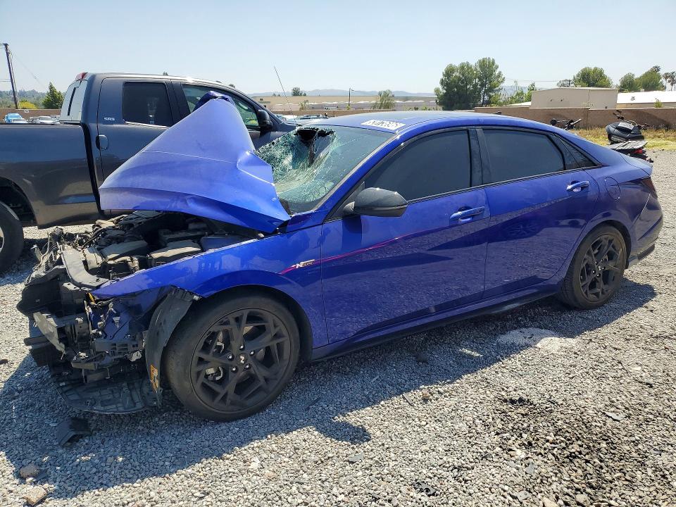 52073696 :رقم المزاد ، KMHLR4DF8RU813502 vin ، 2024 Hyundai Elantra مزاد بيع