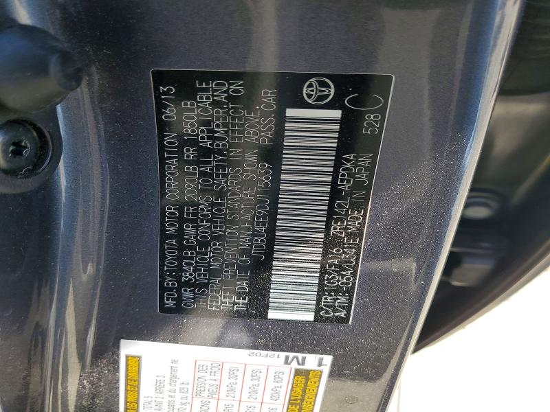 Продажа на аукционе авто 2013 Toyota Corolla, vin: JTDBU4EE9DJ115639, номер лота: 54295866