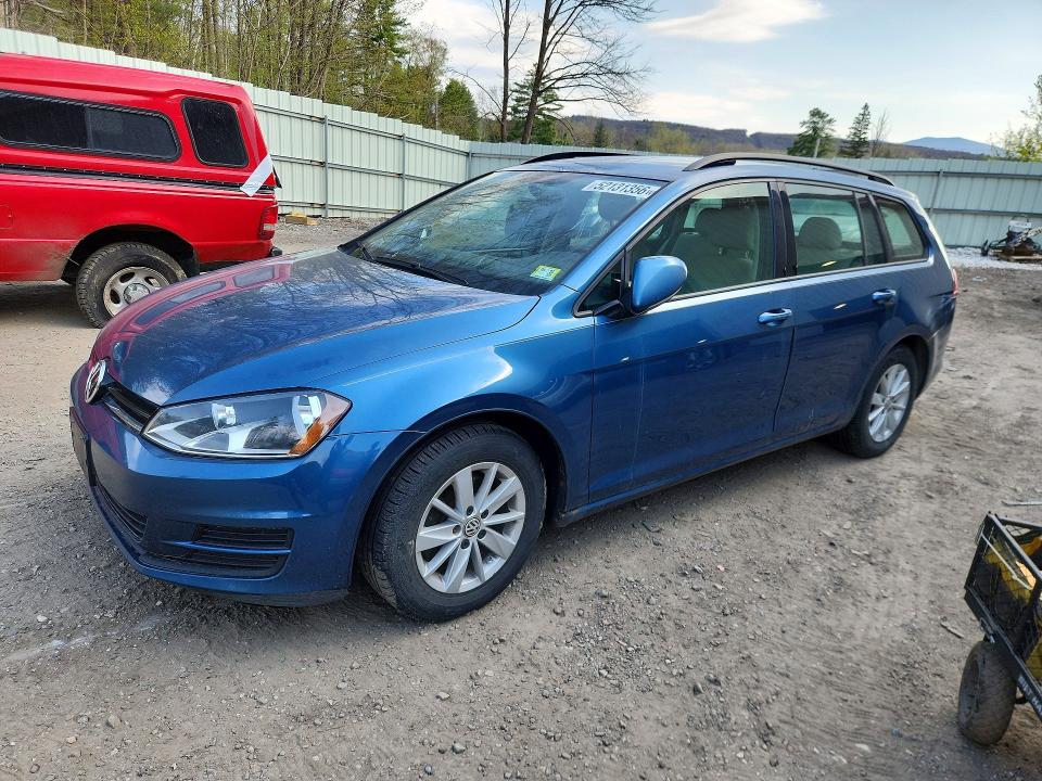 2016 Volkswagen Golf Sportwagen მანქანა იყიდება აუქციონზე, vin: 3VWA17AUXGM518214, აუქციონის ნომერი: 52131356