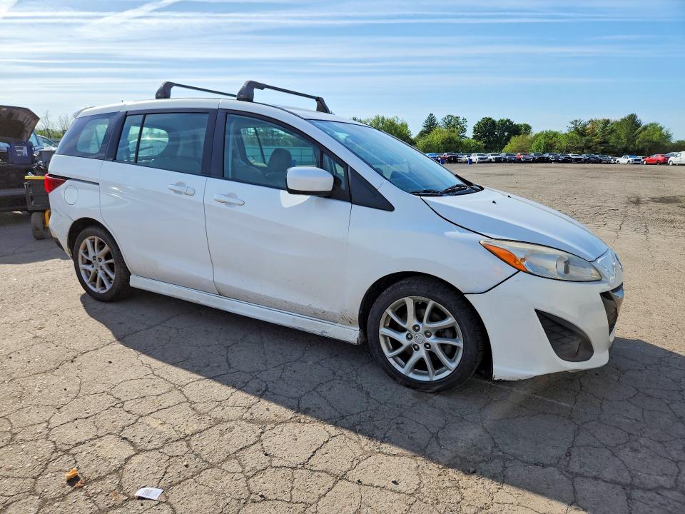 2012 Mazda 5 მანქანა იყიდება აუქციონზე, vin: JM1CW2DL4C0105124, აუქციონის ნომერი: 53061286
