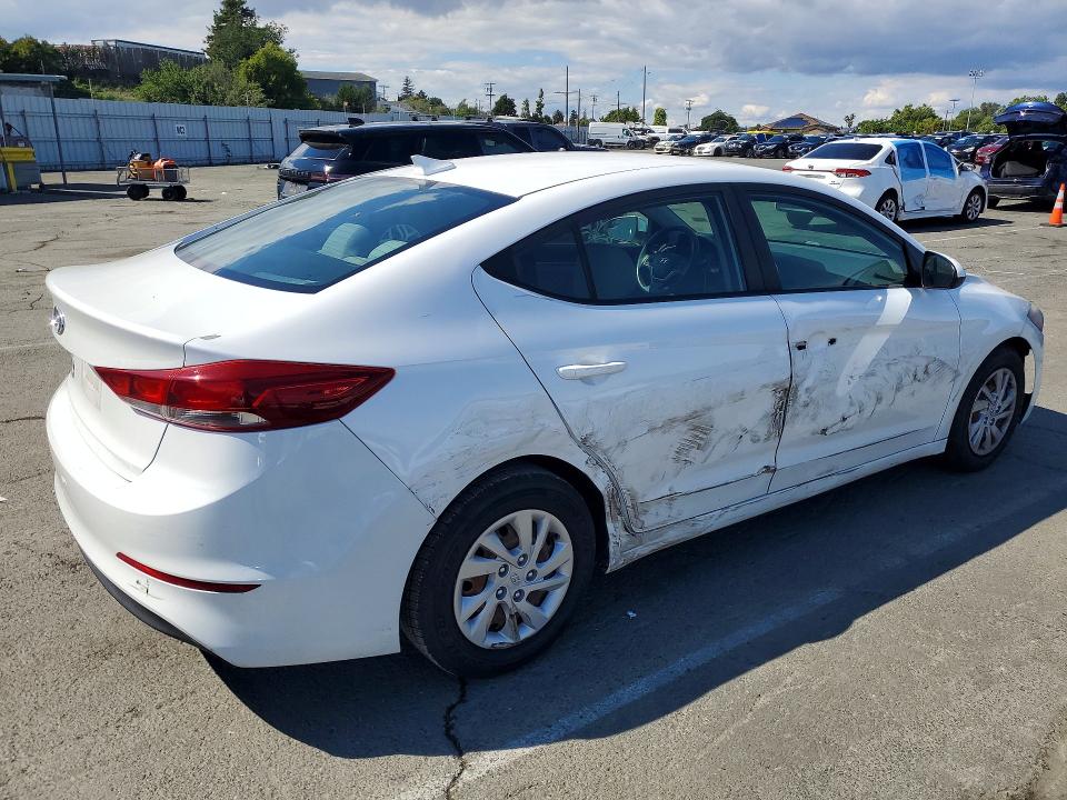 Продажа на аукционе авто 2017 Hyundai Elantra, vin: 5NPD74LF1HH111823, номер лота: 55365186