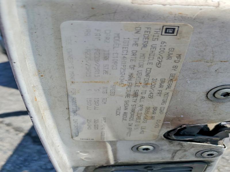 Продаж на аукціоні авто 1993 Gmc Sierra, vin: 1GTEC14H1PZ524346, номер лоту: 52869636