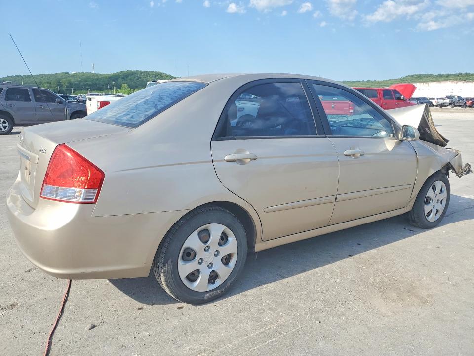 53445946 :رقم المزاد ، KNAFE121285539352 vin ، 2008 Kia Spectra مزاد بيع