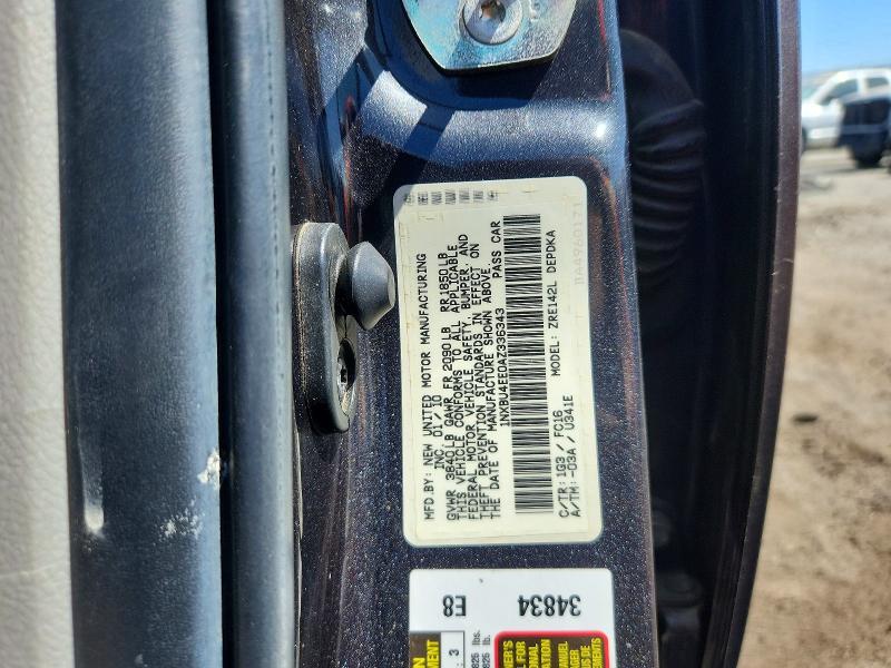 Продаж на аукціоні авто 2010 Toyota Corolla, vin: 1NXBU4EE0AZ336343, номер лоту: 52966196