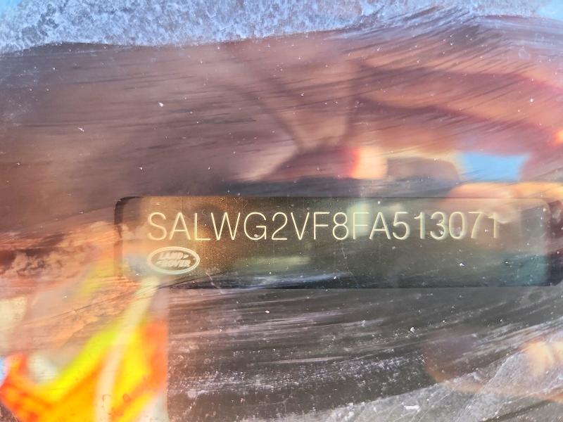 Aukcja sprzedaży 2015 Land Rover Range Rover Sport, vin: SALWG2VF8FA513071, numer aukcji: 52912346