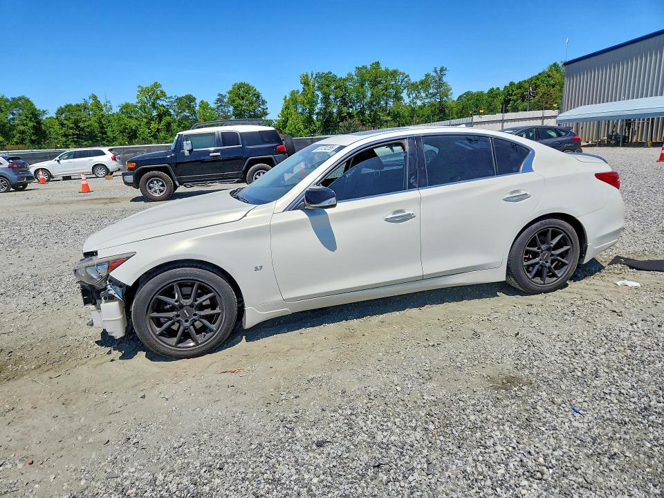 2015 Infiniti Q50 მანქანა იყიდება აუქციონზე, vin: JN1BV7AP4FM347186, აუქციონის ნომერი: 53724286