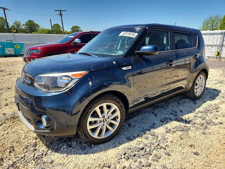 53018516 :رقم المزاد ، KNDJP3A58K7672555 vin ، 2019 Kia Soul مزاد بيع