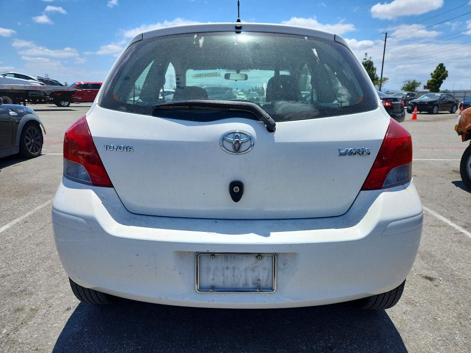 55054766 :رقم المزاد ، JTDJT4K31A5291168 vin ، 2010 Toyota Yaris مزاد بيع