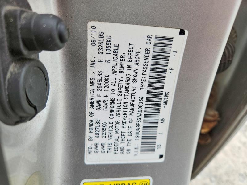 Aukcja sprzedaży 2010 Acura Tl, vin: 19UUA9F52AA008054, numer aukcji: 53741926
