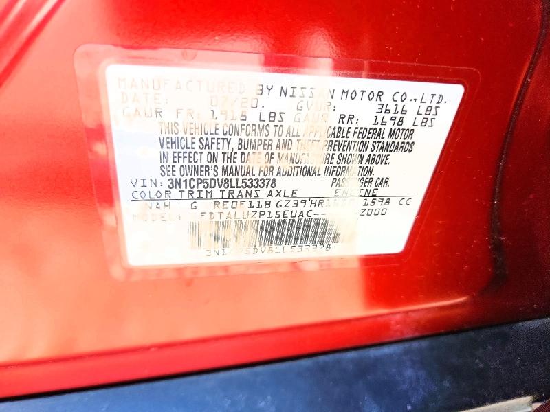 Aukcja sprzedaży 2020 Nissan Kicks, vin: 3N1CP5DV8LL533378, numer aukcji: 51281606