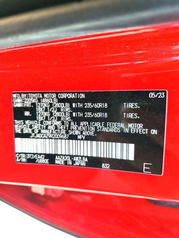 Продаж на аукціоні авто 2024 Lexus Nx 250, vin: JTJADCAZ9R2009687, номер лоту: 54173126