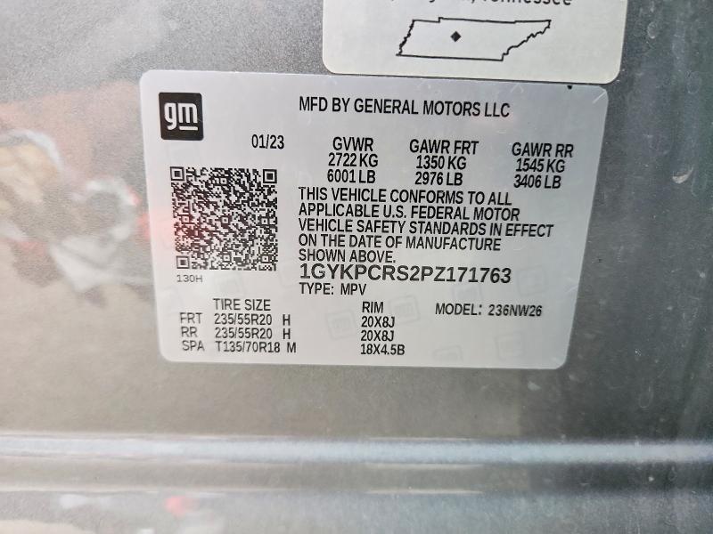 Продажа на аукционе авто 2023 Cadillac Xt6, vin: 1GYKPCRS2PZ171763, номер лота: 55156516
