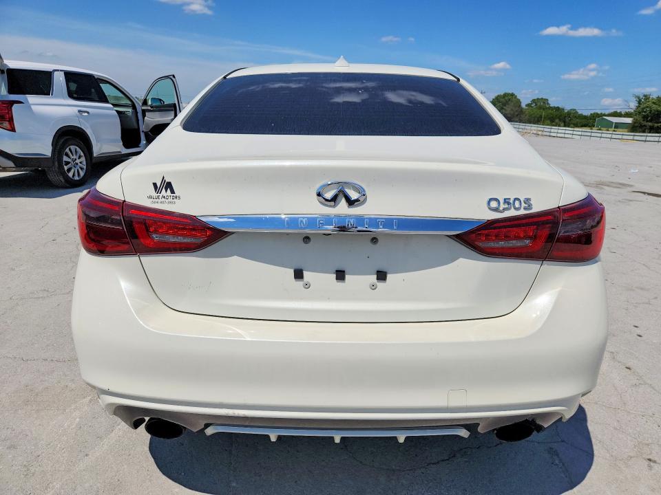 Aukcja sprzedaży 2018 Infiniti Q50, vin: JN1EV7AP7JM353702, numer aukcji: 54307626