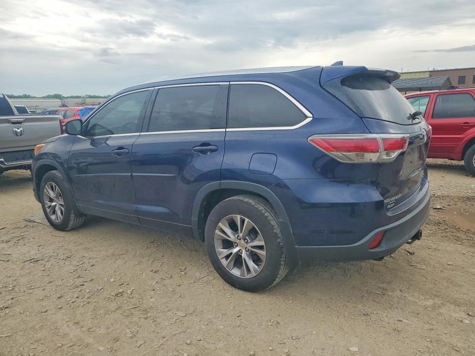 2015 Toyota Highlander მანქანა იყიდება აუქციონზე, vin: 5TDJKRFH7FS106595, აუქციონის ნომერი: 52739196
