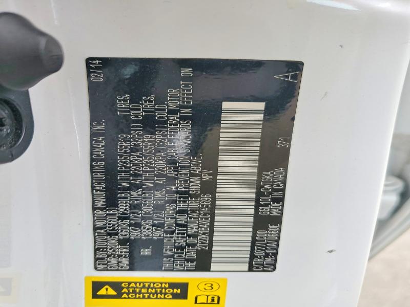 Aukcja sprzedaży 2014 Lexus Rx, vin: 2T2ZK1BAXEC145696, numer aukcji: 52626916