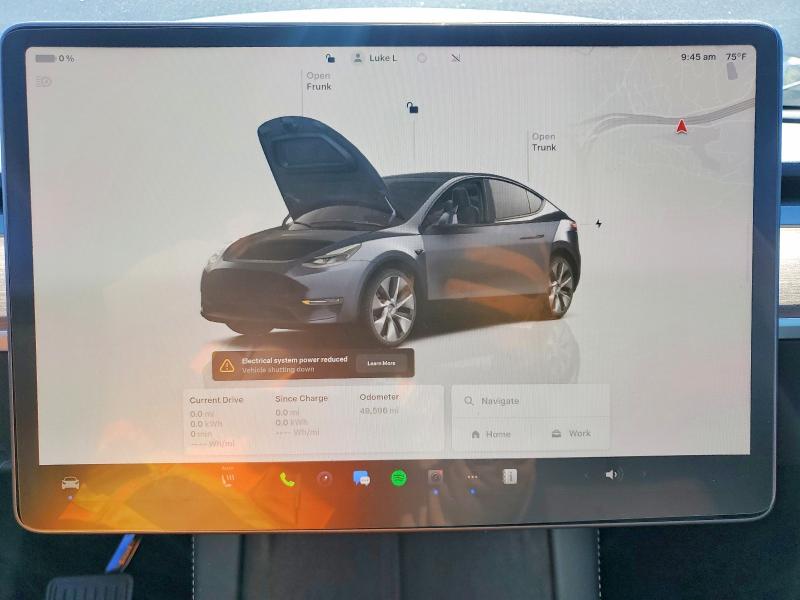 2023 Tesla Model Y მანქანა იყიდება აუქციონზე, vin: 7SAYGDEEXPF790710, აუქციონის ნომერი: 53272046