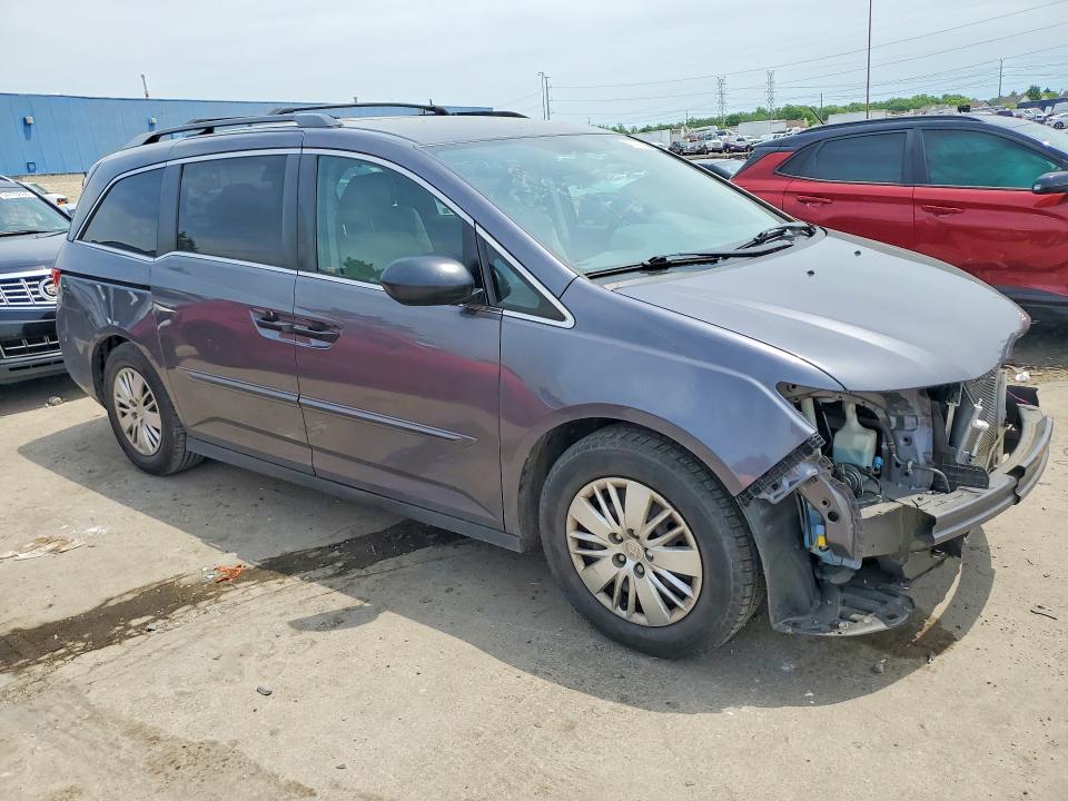 55047266 :رقم المزاد ، 5FNRL5H24FB115972 vin ، 2015 Honda Odyssey مزاد بيع