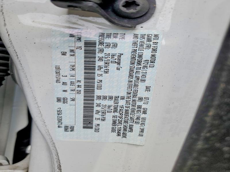 2014 Ford Focus მანქანა იყიდება აუქციონზე, vin: 1FADP3F29EL106496, აუქციონის ნომერი: 55113286