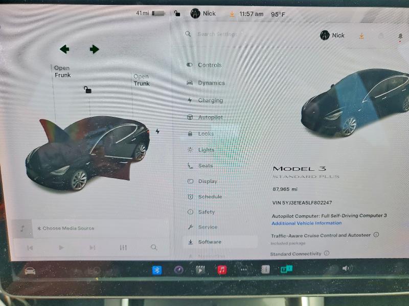 Продаж на аукціоні авто 2020 Tesla Model 3, vin: 5YJ3E1EA5LF802247, номер лоту: 53379726