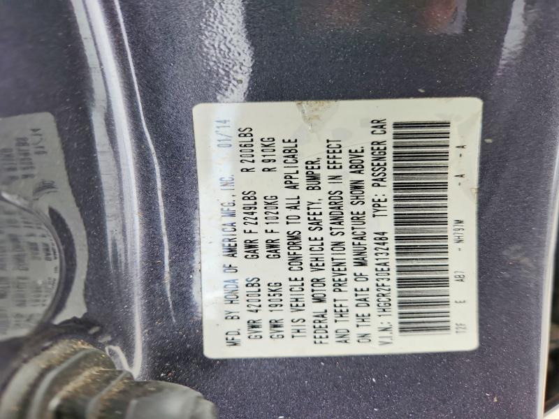 Aukcja sprzedaży 2014 Honda Accord, vin: 1HGCR2F30EA132484, numer aukcji: 51973926