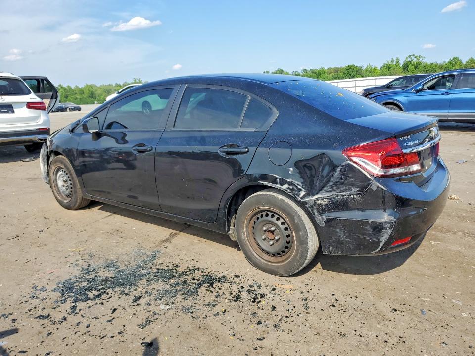 54397486 :رقم المزاد ، 19XFB2F57FE281734 vin ، 2015 Honda Civic مزاد بيع