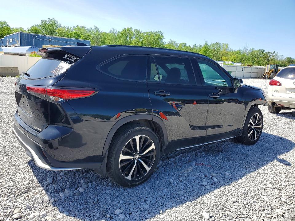 2021 Toyota Highlander მანქანა იყიდება აუქციონზე, vin: 5TDJZRBH3MS145070, აუქციონის ნომერი: 54331186