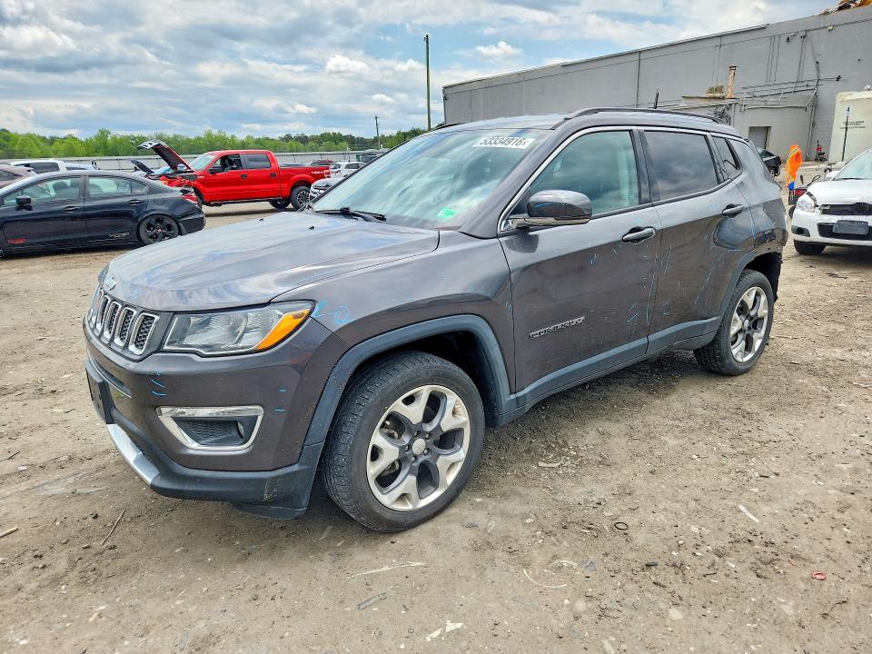 53334916 :رقم المزاد ، 3C4NJDCB4KT619147 vin ، 2019 Jeep Compass مزاد بيع