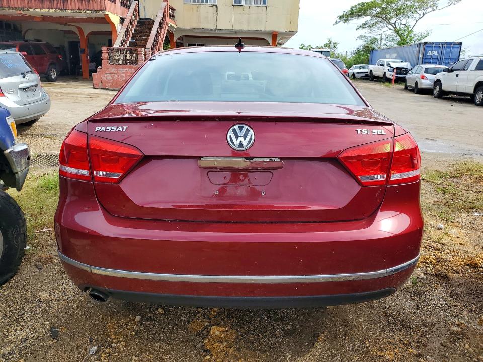 52127066 :رقم المزاد ، 1VWCS7A38FC106290 vin ، 2015 Volkswagen Passat مزاد بيع