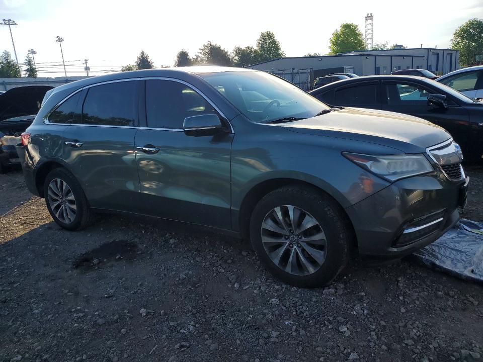 2014 Acura Mdx მანქანა იყიდება აუქციონზე, vin: 5FRYD4H44EB040997, აუქციონის ნომერი: 53634756