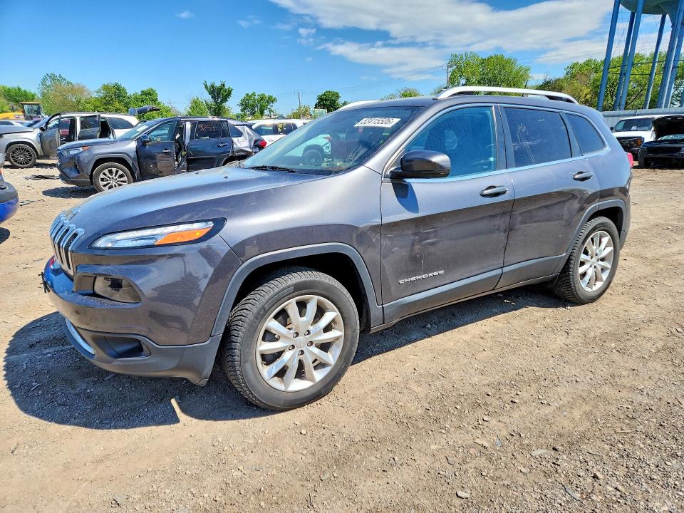 2017 Jeep Cherokee მანქანა იყიდება აუქციონზე, vin: 1C4PJMDB4HW648027, აუქციონის ნომერი: 53415506