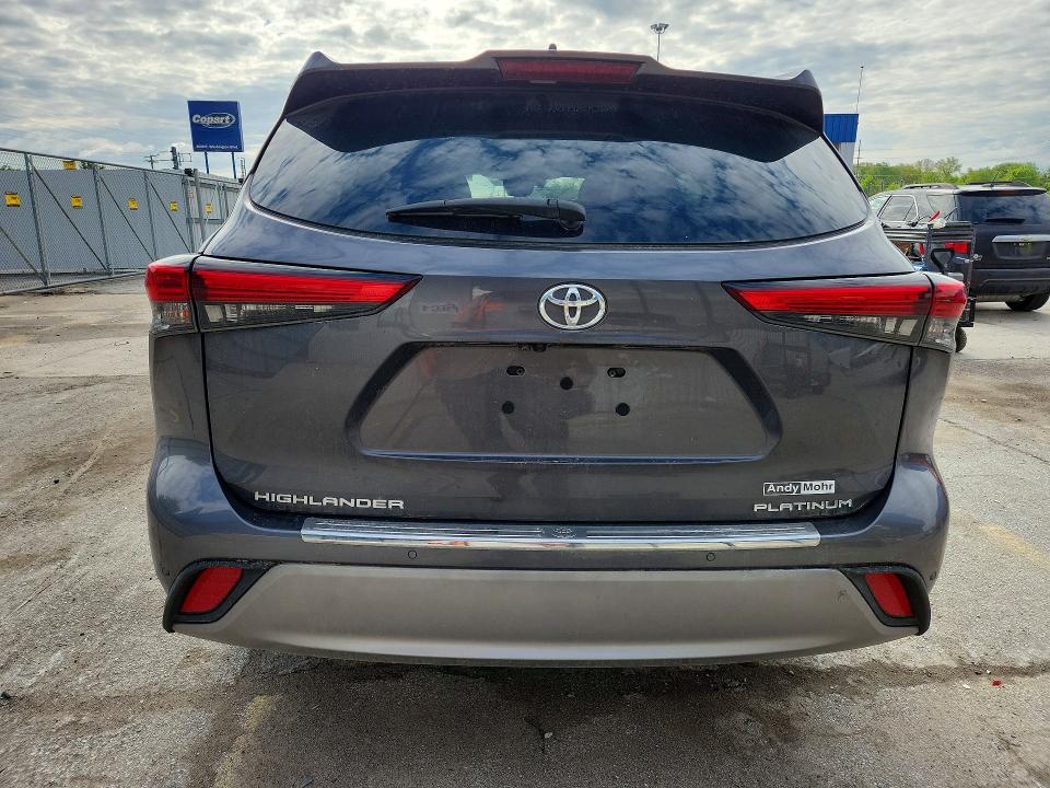2021 Toyota Highlander მანქანა იყიდება აუქციონზე, vin: 5TDFZRAH7MS070736, აუქციონის ნომერი: 53362676