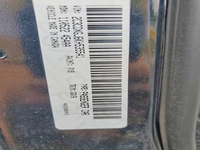 Aukcja sprzedaży 2019 Dodge Charger, vin: 2C3CDXGJ6KH535541, numer aukcji: 54072026