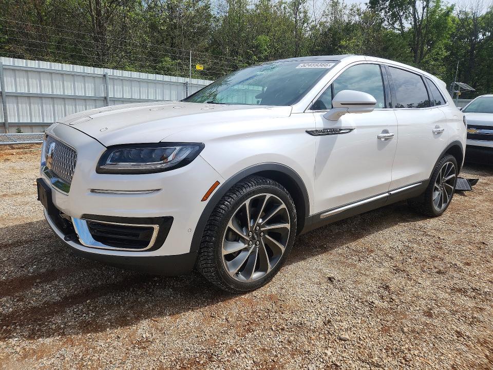 Auction sale of the 2019 Lincoln Nautilus, vin: 2LMPJ8LP2KBL12776, lot number: 52459366