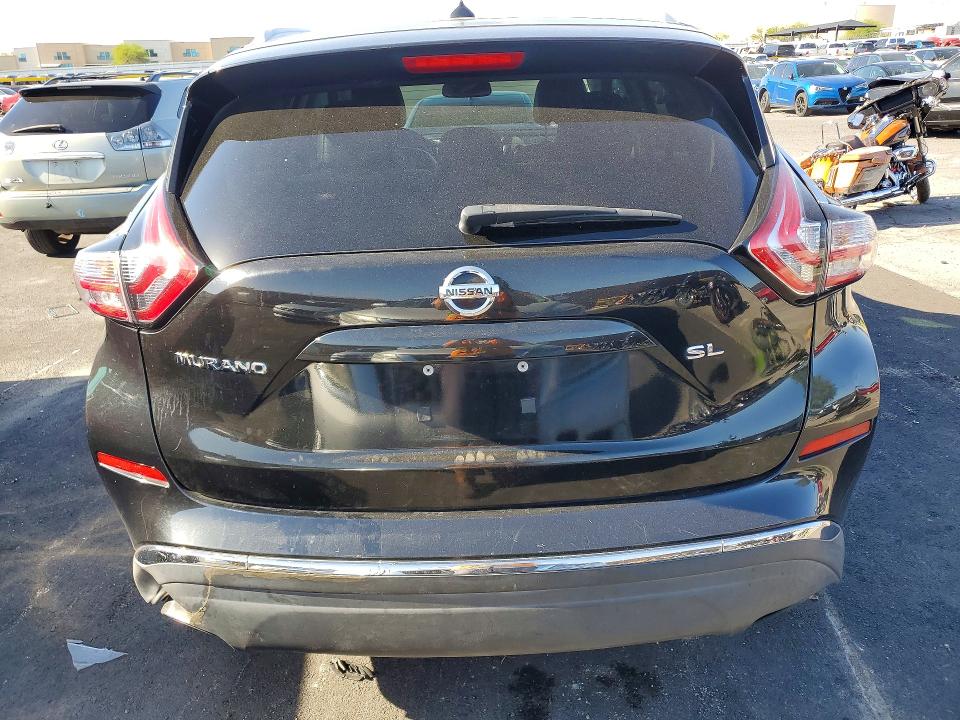 2016 Nissan Murano მანქანა იყიდება აუქციონზე, vin: 5N1AZ2MG4GN121944, აუქციონის ნომერი: 53800816