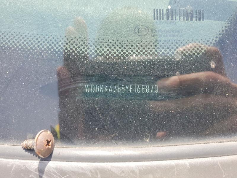 Aukcja sprzedaży 2000 Mercedes-benz Slk, vin: WDBKK47F8YF168870, numer aukcji: 52963516