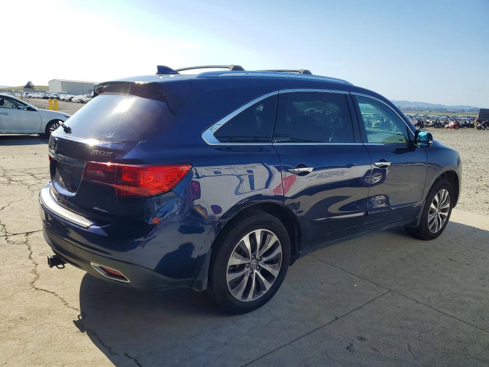 52852046 :رقم المزاد ، 5FRYD4H41GB009628 vin ، 2016 Acura Mdx مزاد بيع
