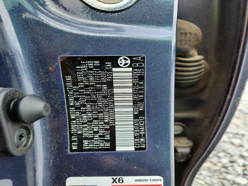 53722686 :رقم المزاد ، 5YFBURHEXKP937125 vin ، 2019 Toyota Corolla مزاد بيع