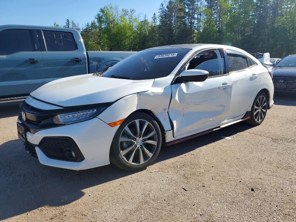 2019 Honda Civic მანქანა იყიდება აუქციონზე, vin: SHHFK7H92KU301713, აუქციონის ნომერი: 53639216