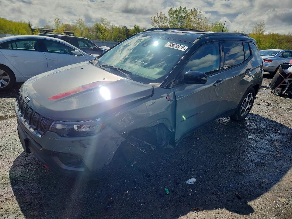 Продажа на аукционе авто 2022 Jeep Compass, vin: 3C4NJDDB3NT190134, номер лота: 52002416
