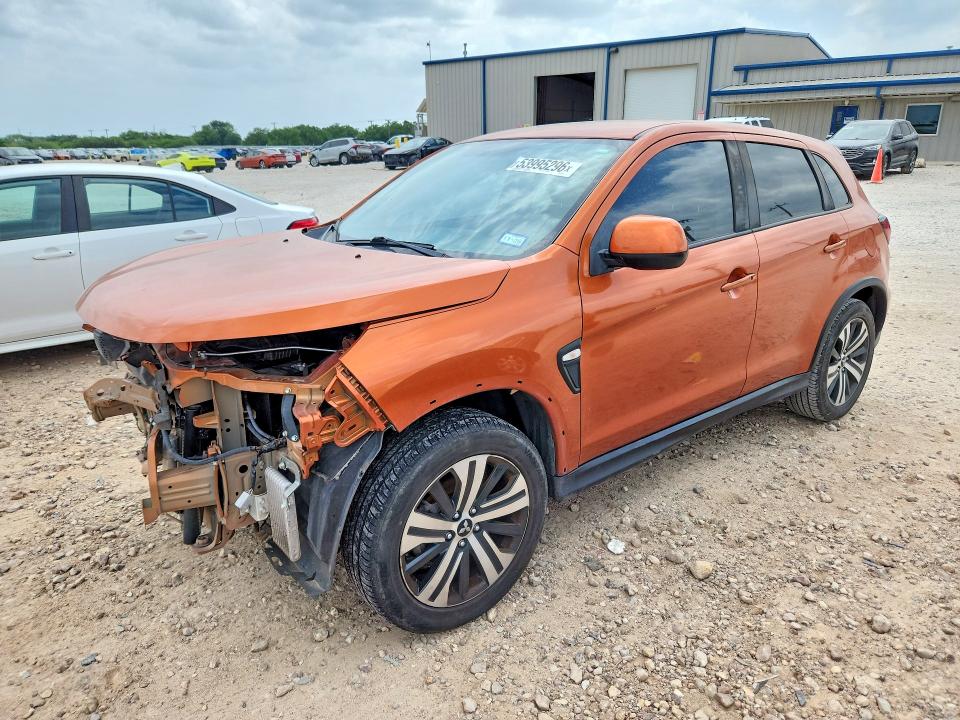 53995296 :رقم المزاد ، JA4AP3AU0LU009761 vin ، 2020 Mitsubishi Outlander Sport مزاد بيع