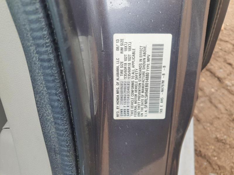 Aukcja sprzedaży 2014 Honda Odyssey, vin: 5FNRL5H94EB014880, numer aukcji: 54669296