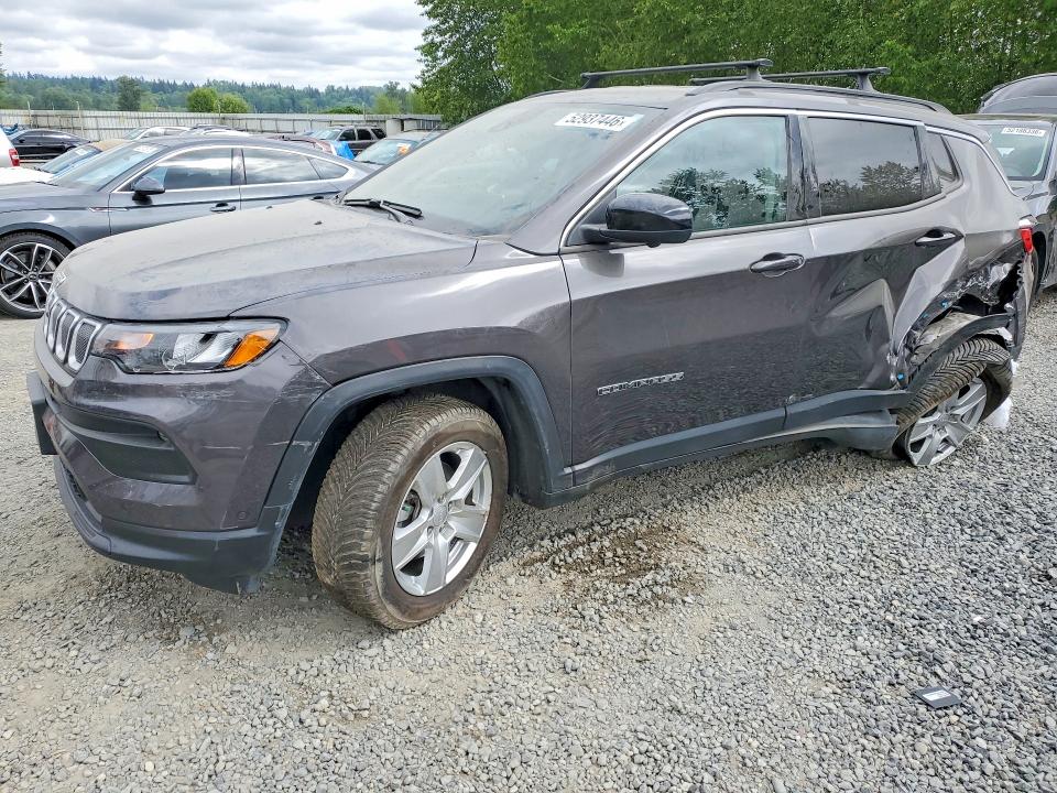 Aukcja sprzedaży 2022 Jeep Compass, vin: 3C4NJDBBXNT122982, numer aukcji: 52937446